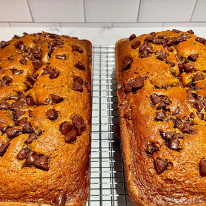 Fall Is Here with Chocolate Chip Pumpkin Bread