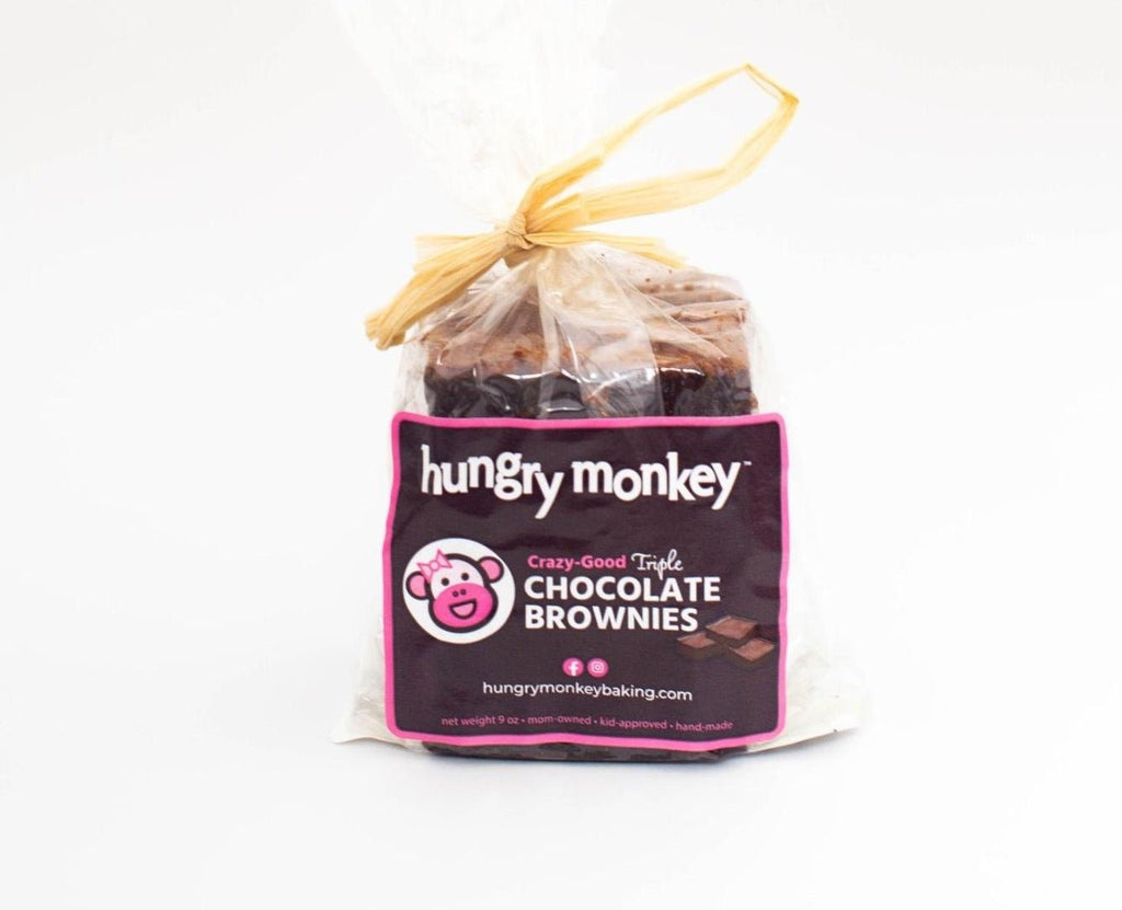 One Bag of Triple Chocolate Brownies - thehungrymonkeybakingcompany